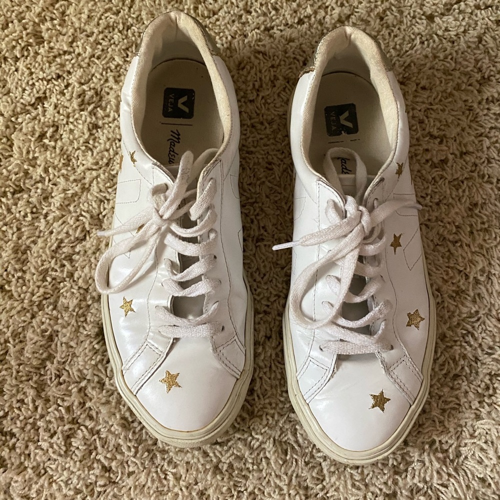 Madewell x Veja Star Leather Sneakers